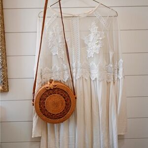 Altar’d State White Lace Dress